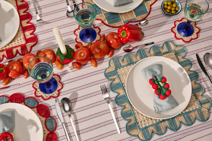 Tomato branch Napkin Ring