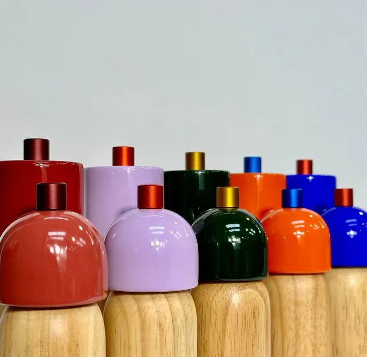 Salt/Pepper Grinder Red and Red (Medium)--LNH Edit