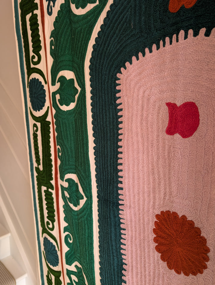 Suzani 020, Bold Greens