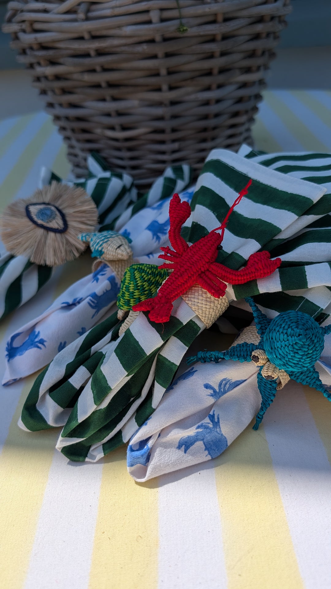 Lobster Napkin Rings, Sold individually