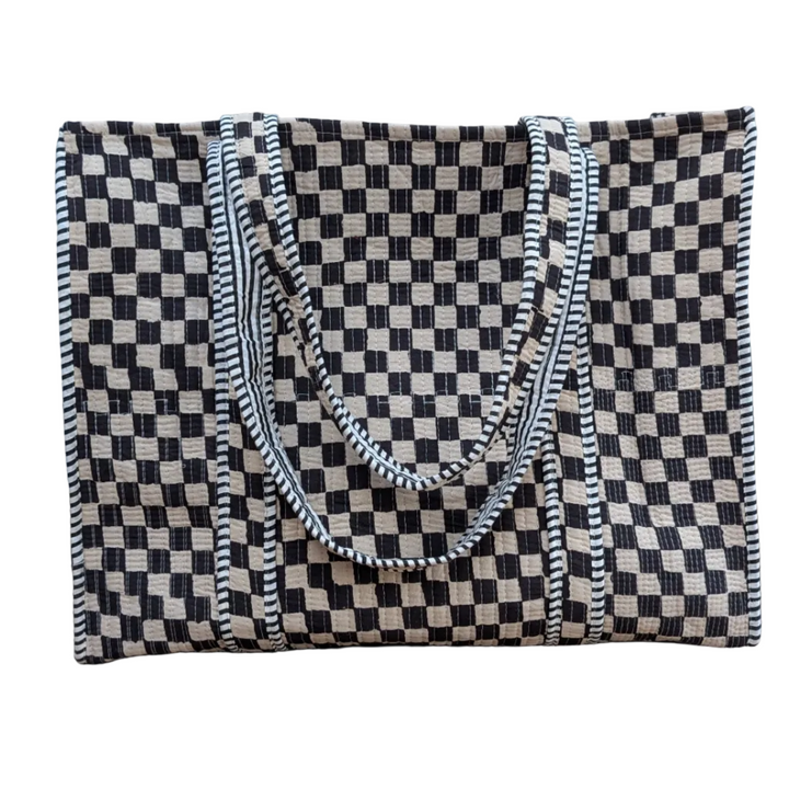 Checker Tote