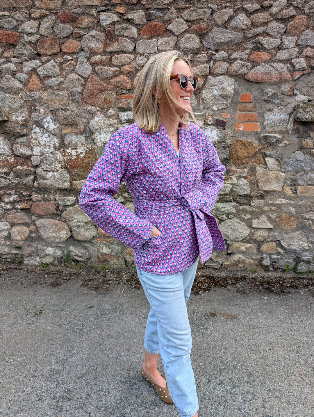 SAMPLE SALE Jessie Quilted Jacket-Jackets & Coats-LNH Edit