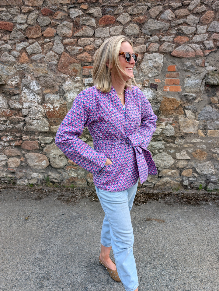 SAMPLE SALE Jessie Quilted Jacket-Jackets & Coats-LNH Edit