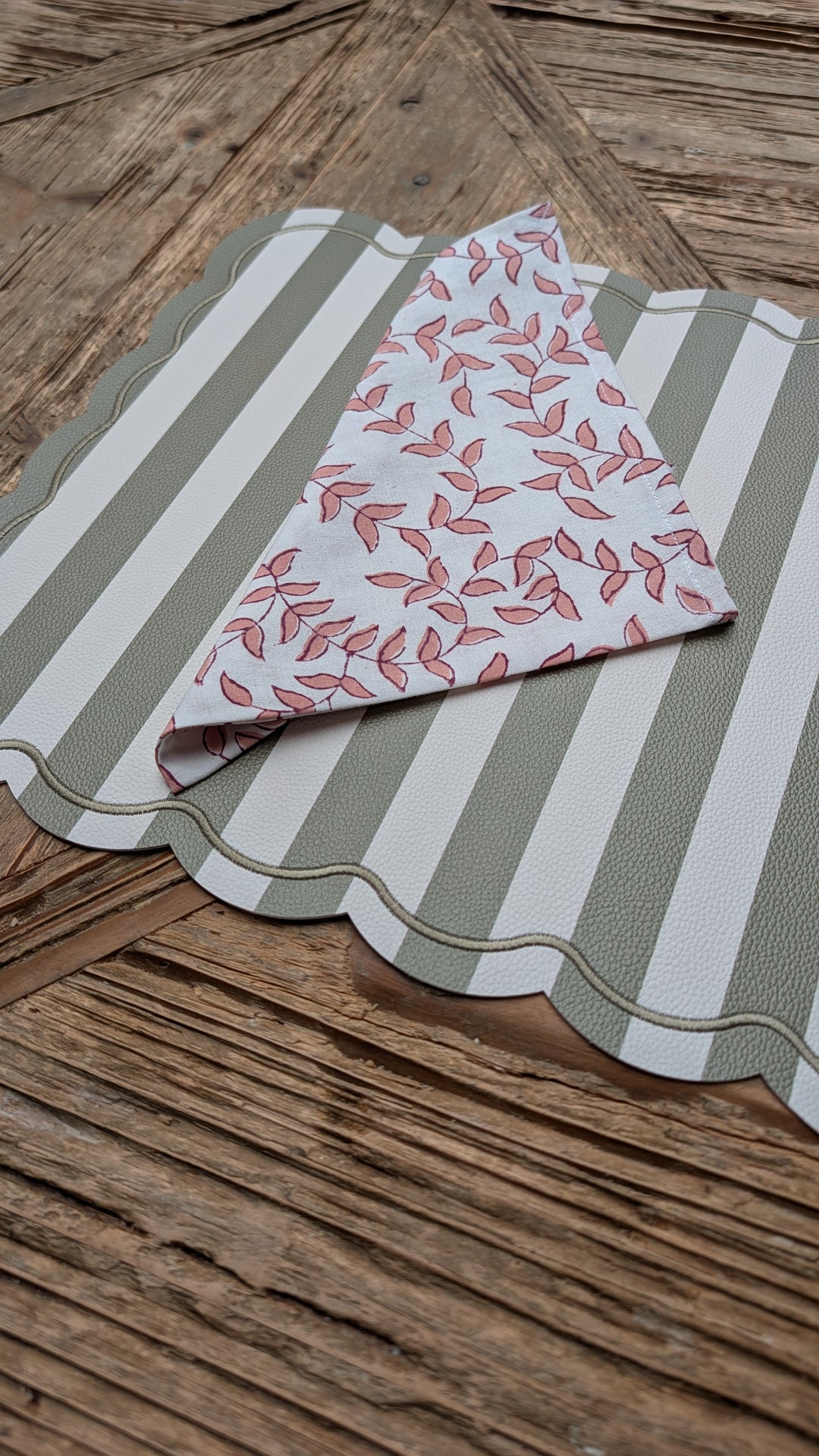 Roméo Dark Green placemat