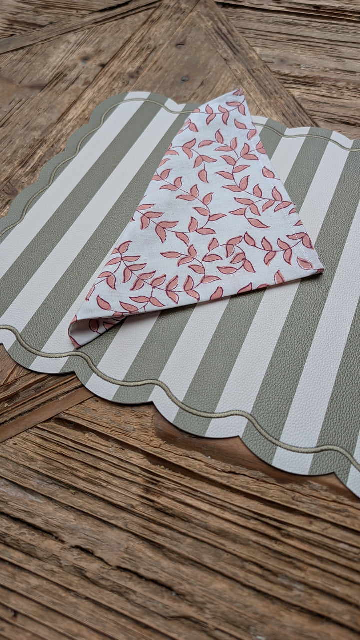Roméo Dark Green placemat