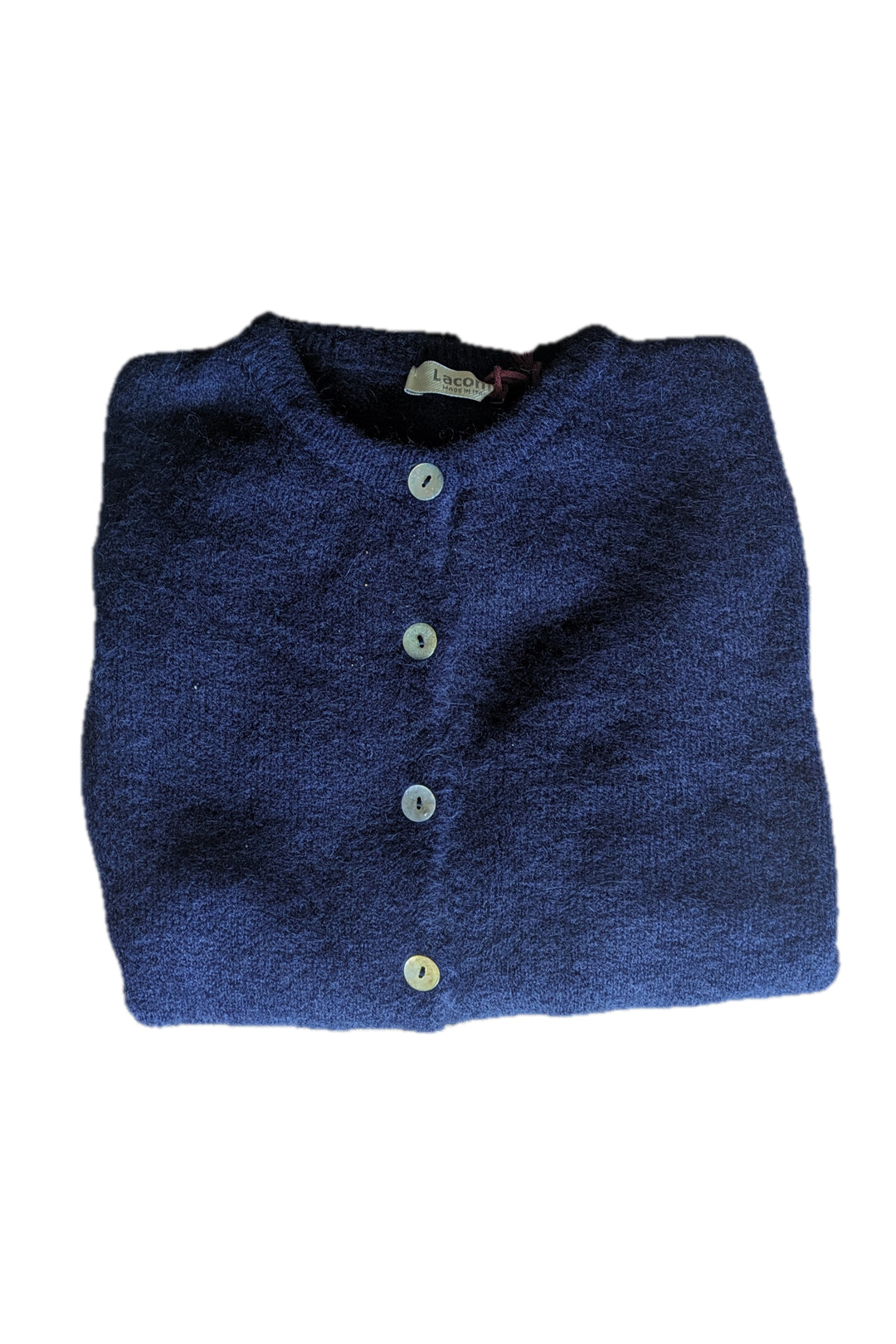 Round neck Alpaca Knitted Cardigan (pink on pre order)