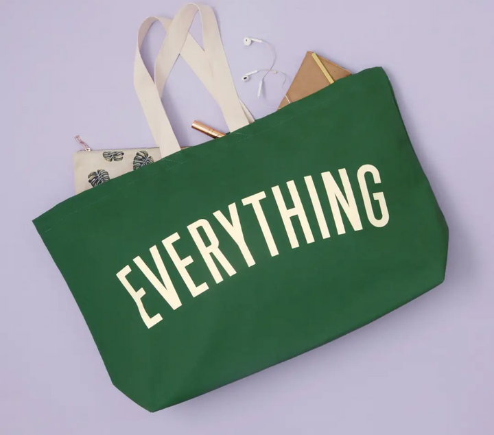 Everything - Forest Green REALLY Big Bag