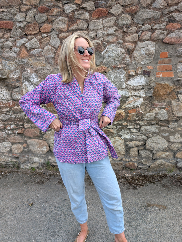SAMPLE SALE Jessie Quilted Jacket-Jackets & Coats-LNH Edit