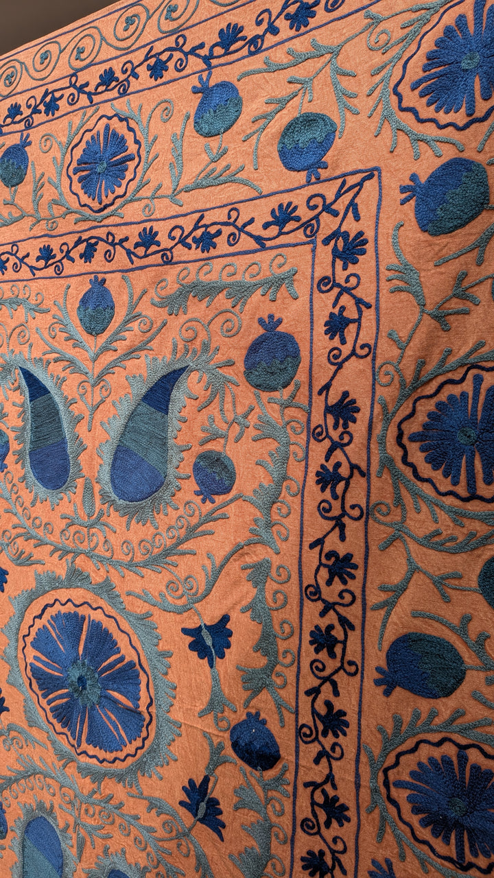 Suzani 065, Orange Glow