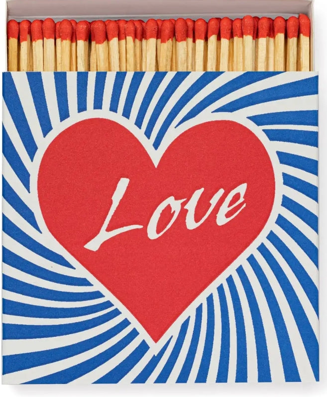 Love | Square - Safety Matches-Matches-LNH Edit
