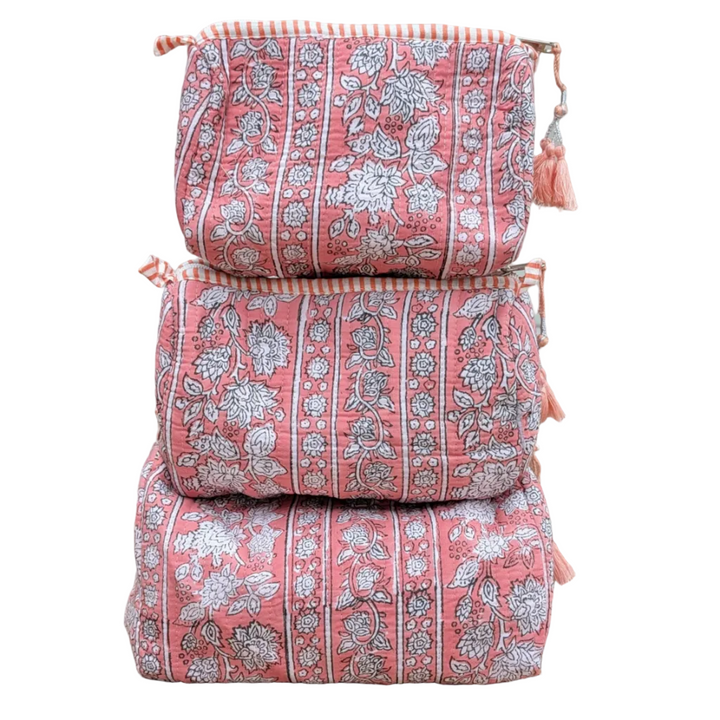 Polly Cosmetic Bag- Set of 3