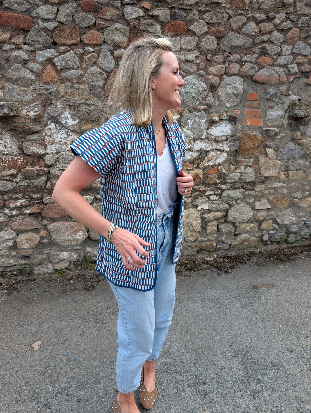 SAMPLE SALE Dorothy Quilted Gilet-Jackets & Coats-LNH Edit
