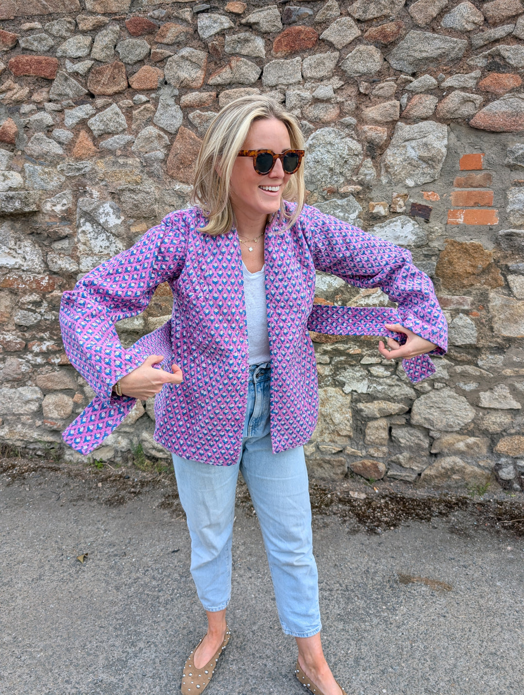 SAMPLE SALE Jessie Quilted Jacket-Jackets & Coats-LNH Edit