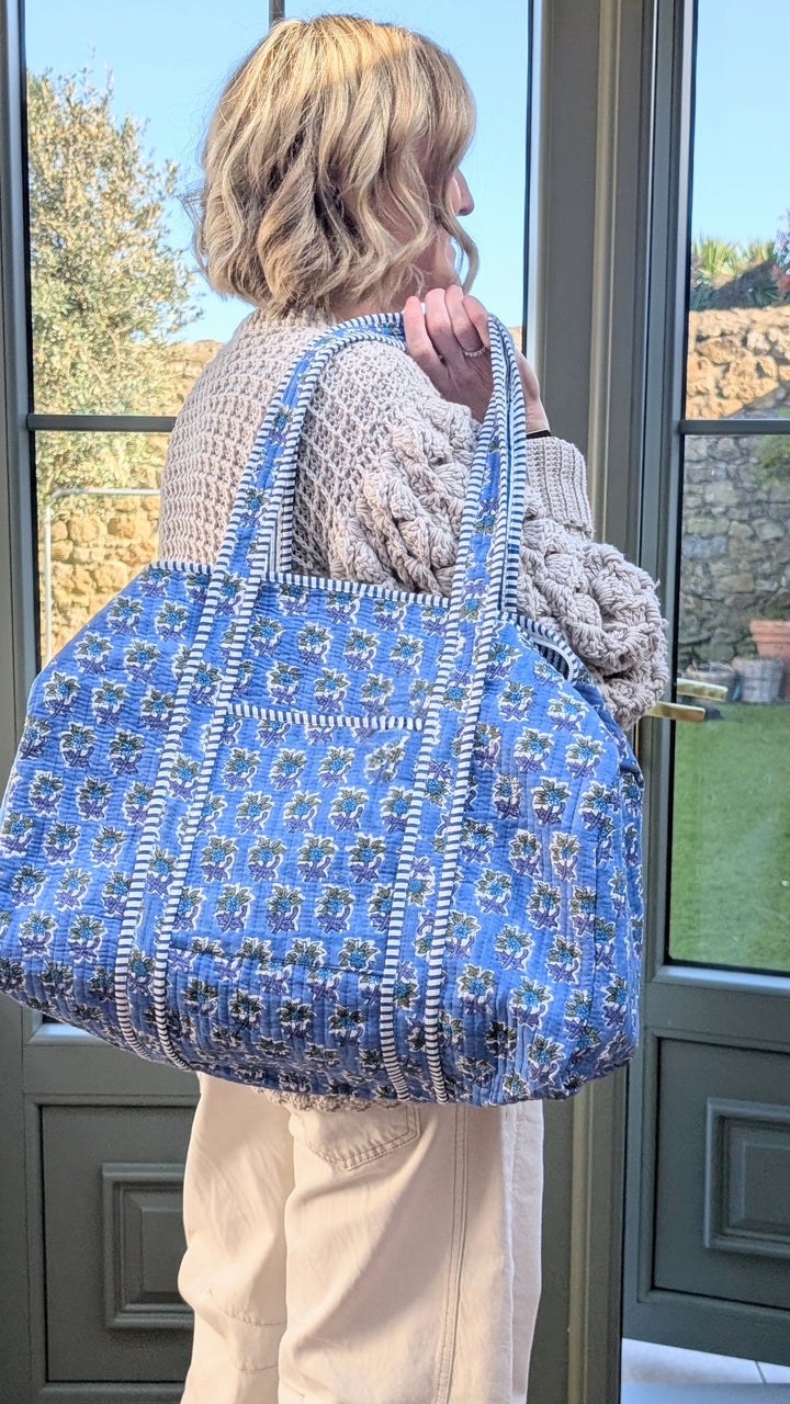 Sally Large Duffle Bag-Tote Bags-LNH Edit