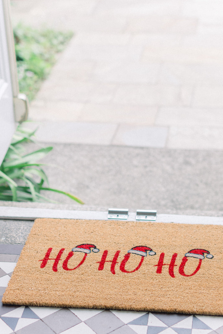 ‘HO HO HO’ Christmas Doormat