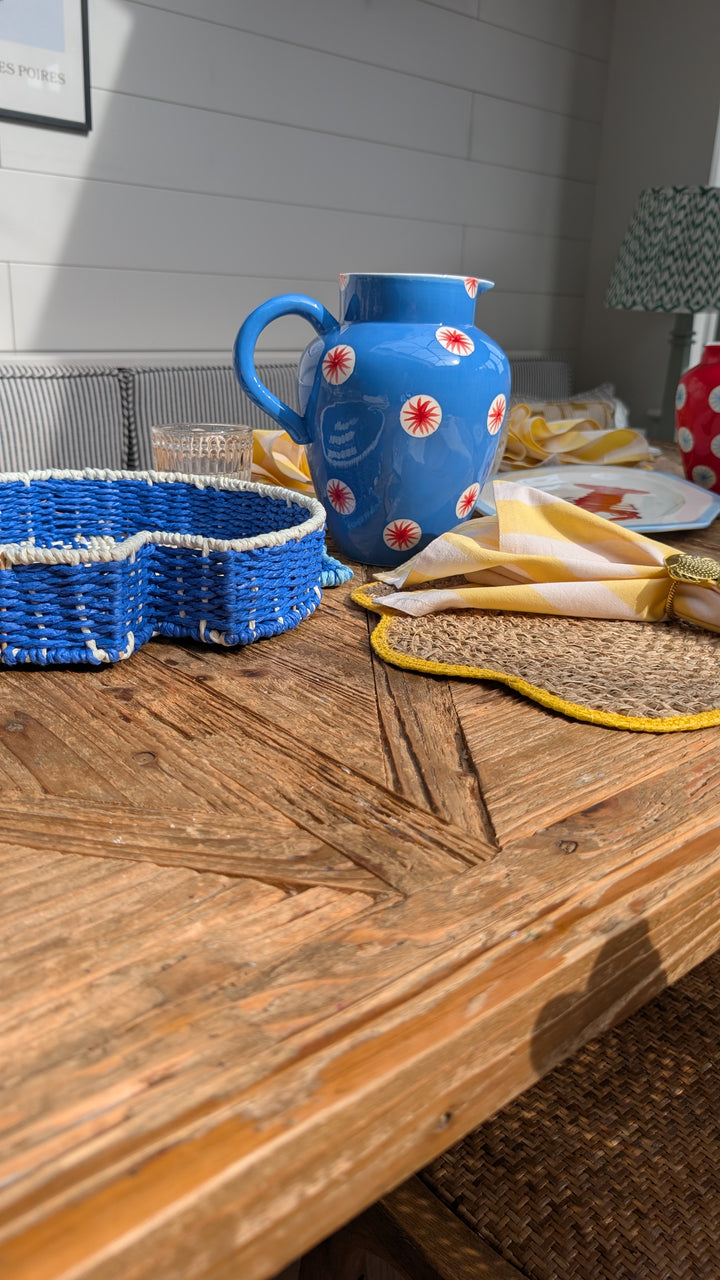 Jug festivo Blue