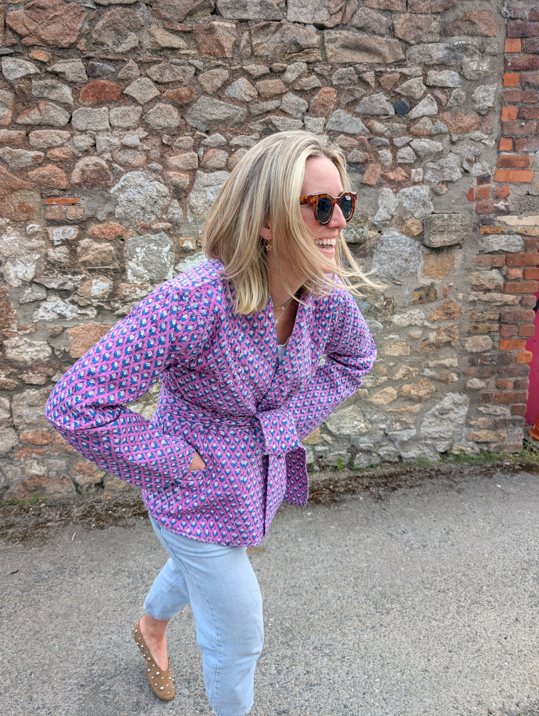 SAMPLE SALE Jessie Quilted Jacket-Jackets & Coats-LNH Edit