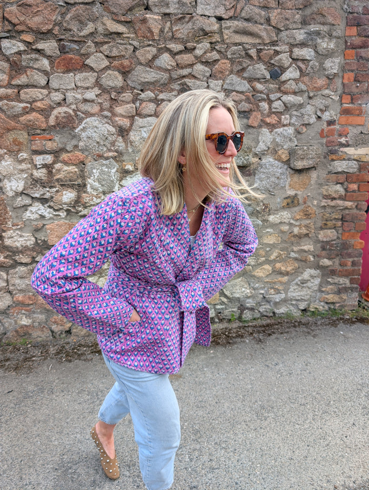 SAMPLE SALE Jessie Quilted Jacket-Jackets & Coats-LNH Edit