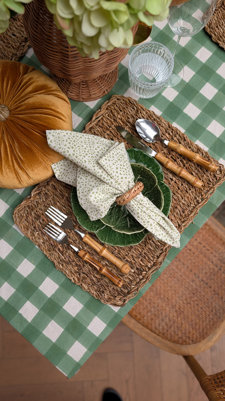 Rectagular Seagrass Woven Placemat-Placemats-LNH Edit