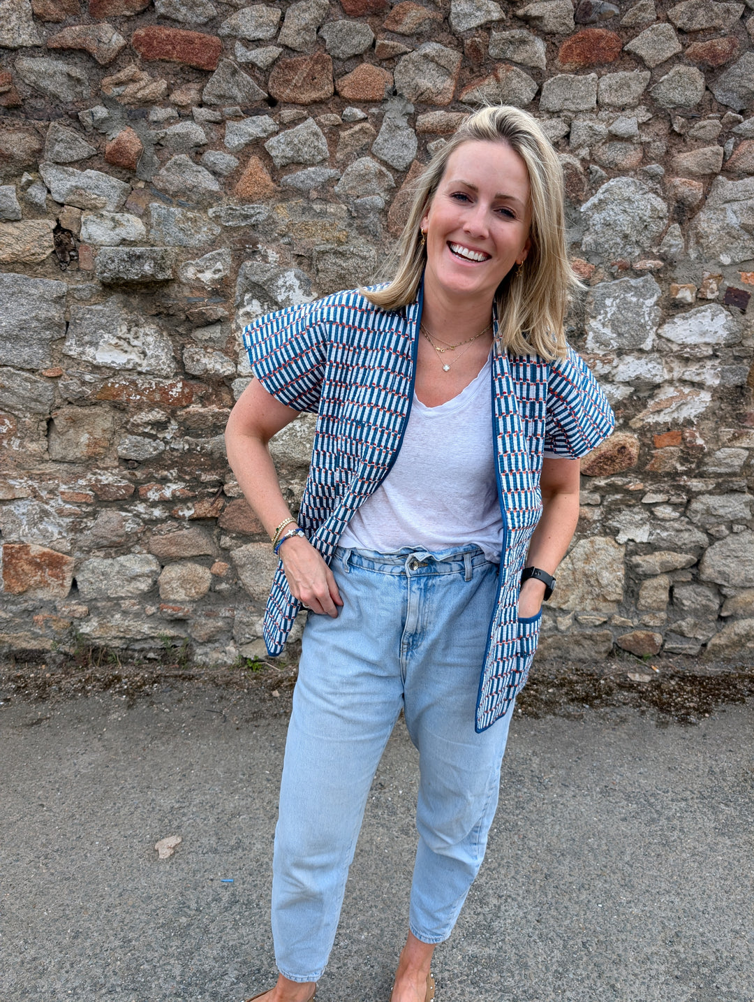 SAMPLE SALE Dorothy Quilted Gilet-Jackets & Coats-LNH Edit