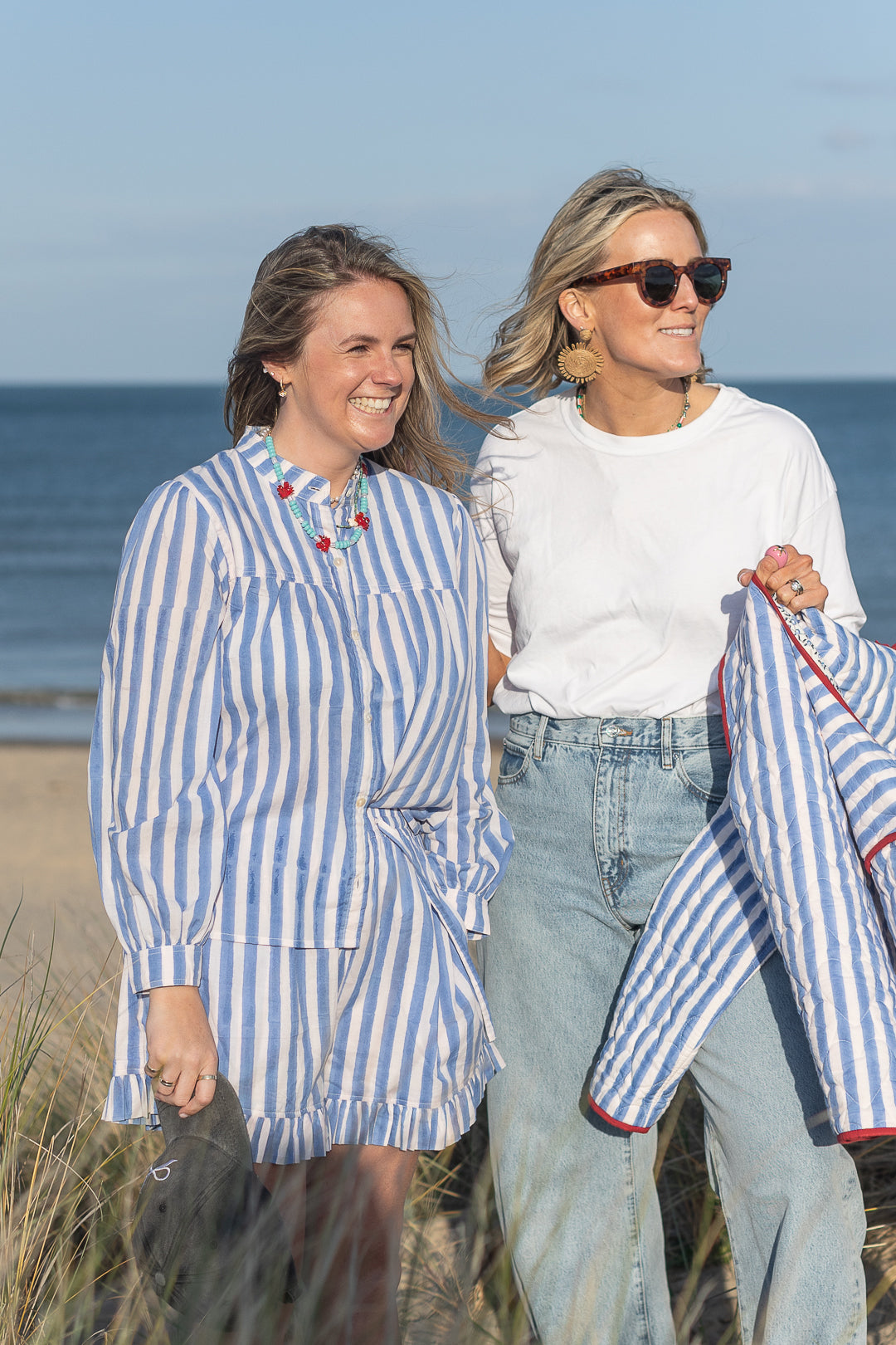 Nicole Blue Stripe Shorts and Top set--LNH Edit