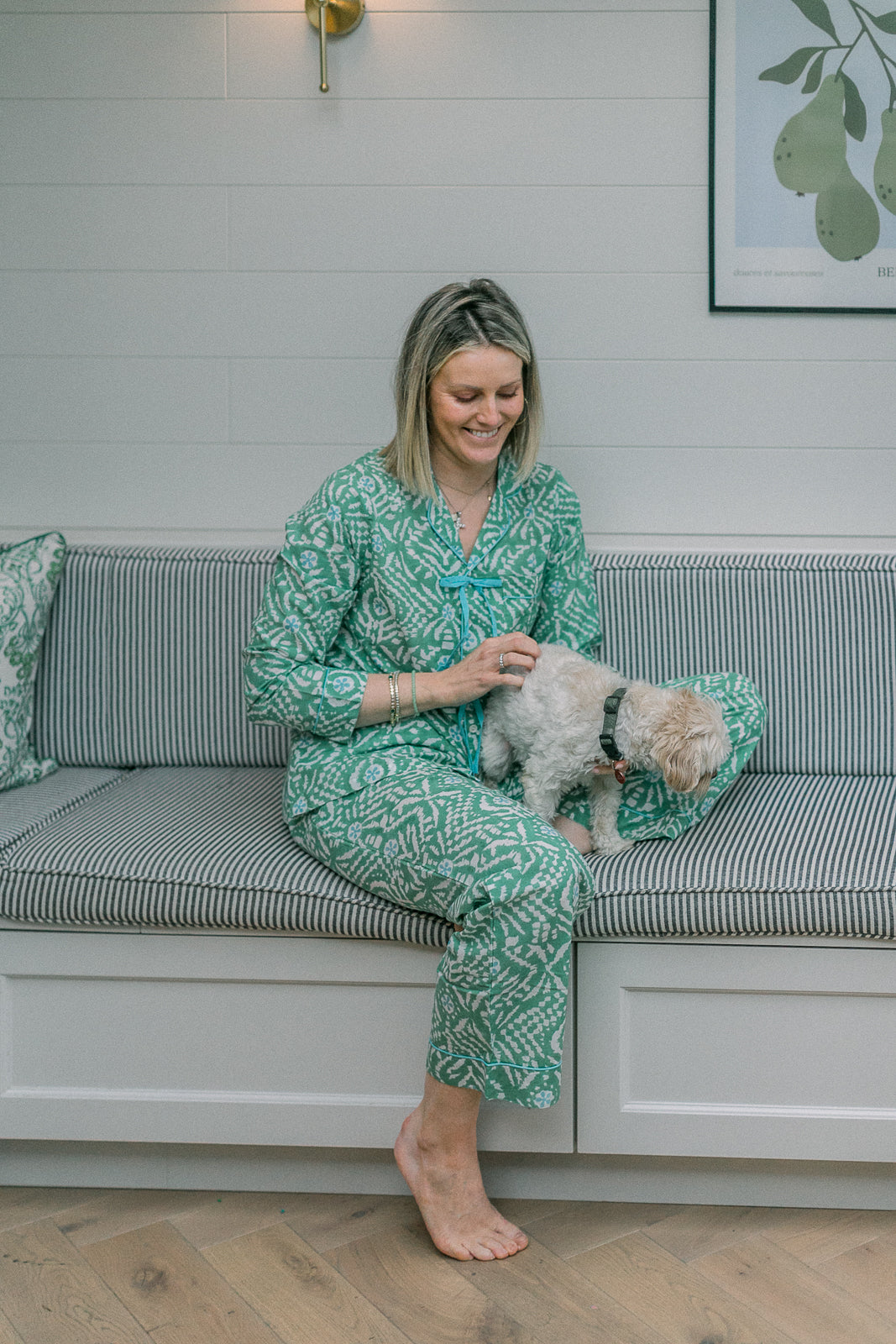 Maisie bow Pyjama Set-Pyjamas-LNH Edit