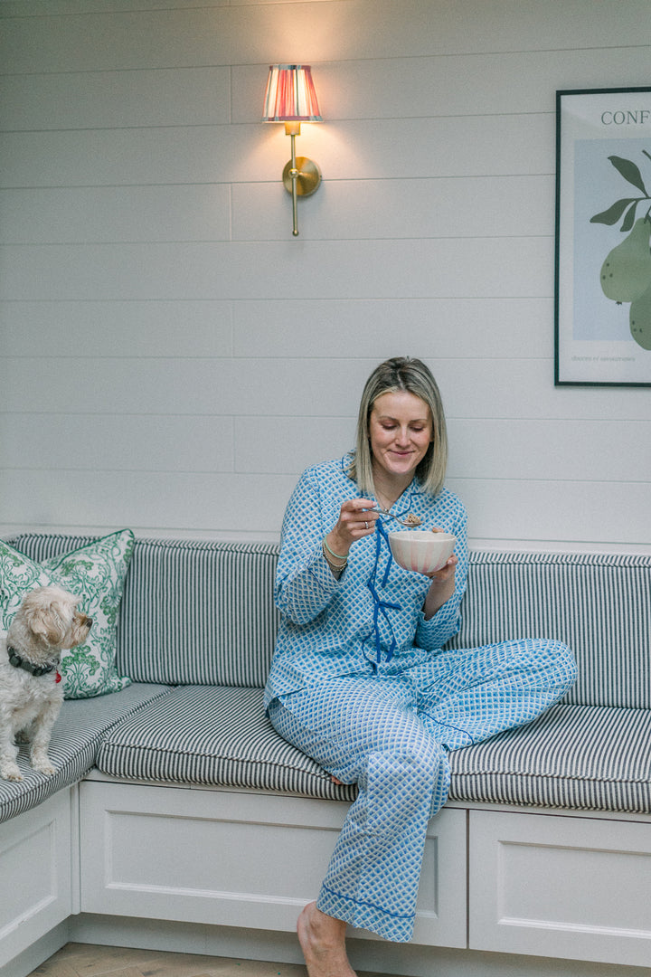 Heidi bow Pyjama Set-Pyjamas-LNH Edit