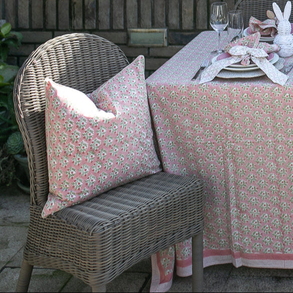 Emily Pink Piped Cushion Cover