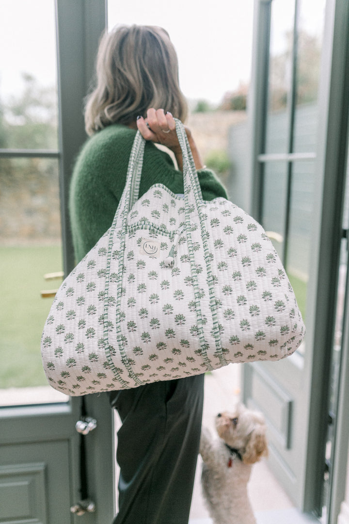 Large Boller Green Clover Bag