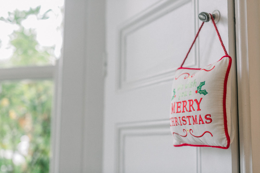 We Wish You A Merry Christmas  Door Hanger