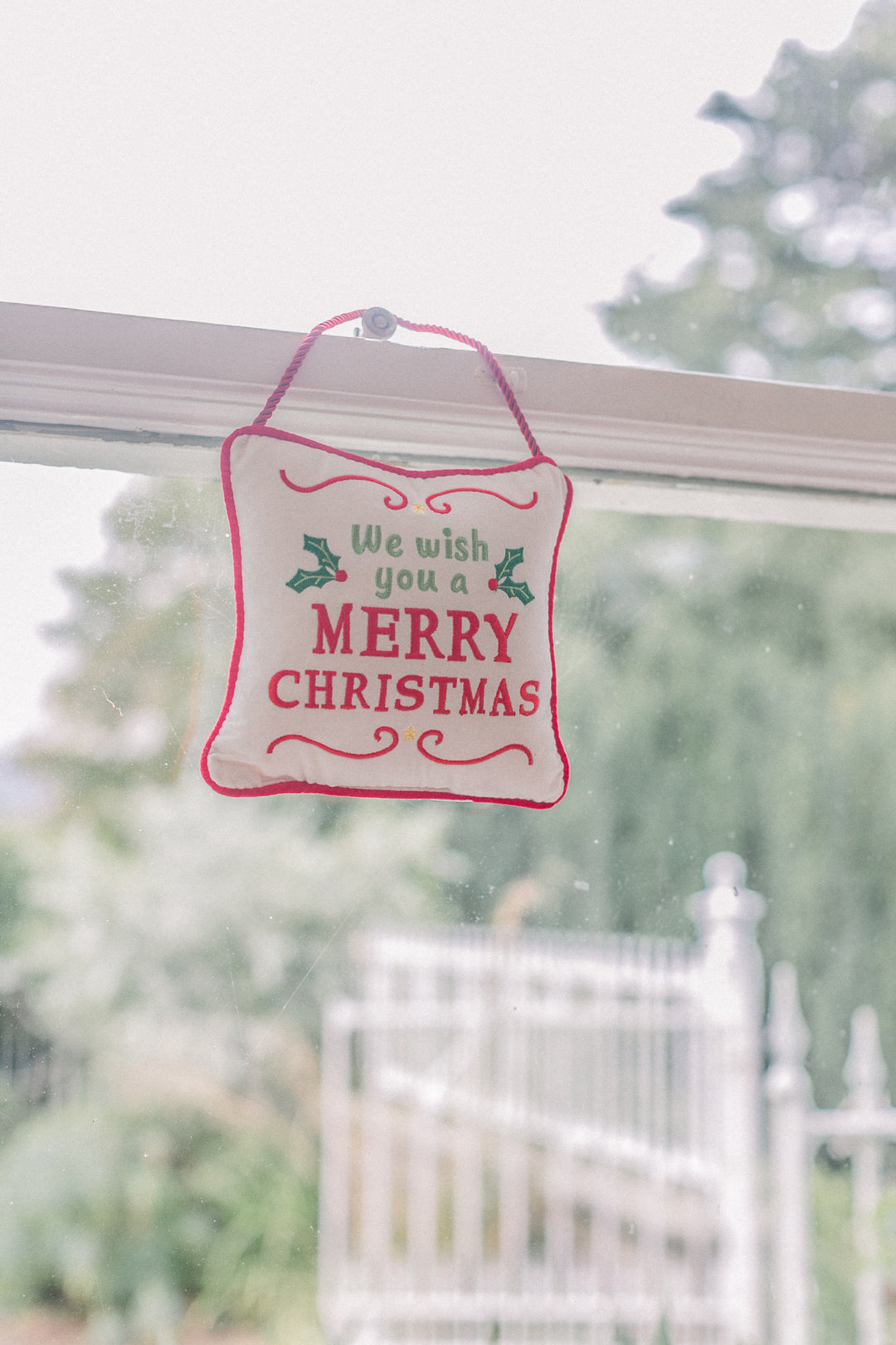 We Wish You A Merry Christmas  Door Hanger