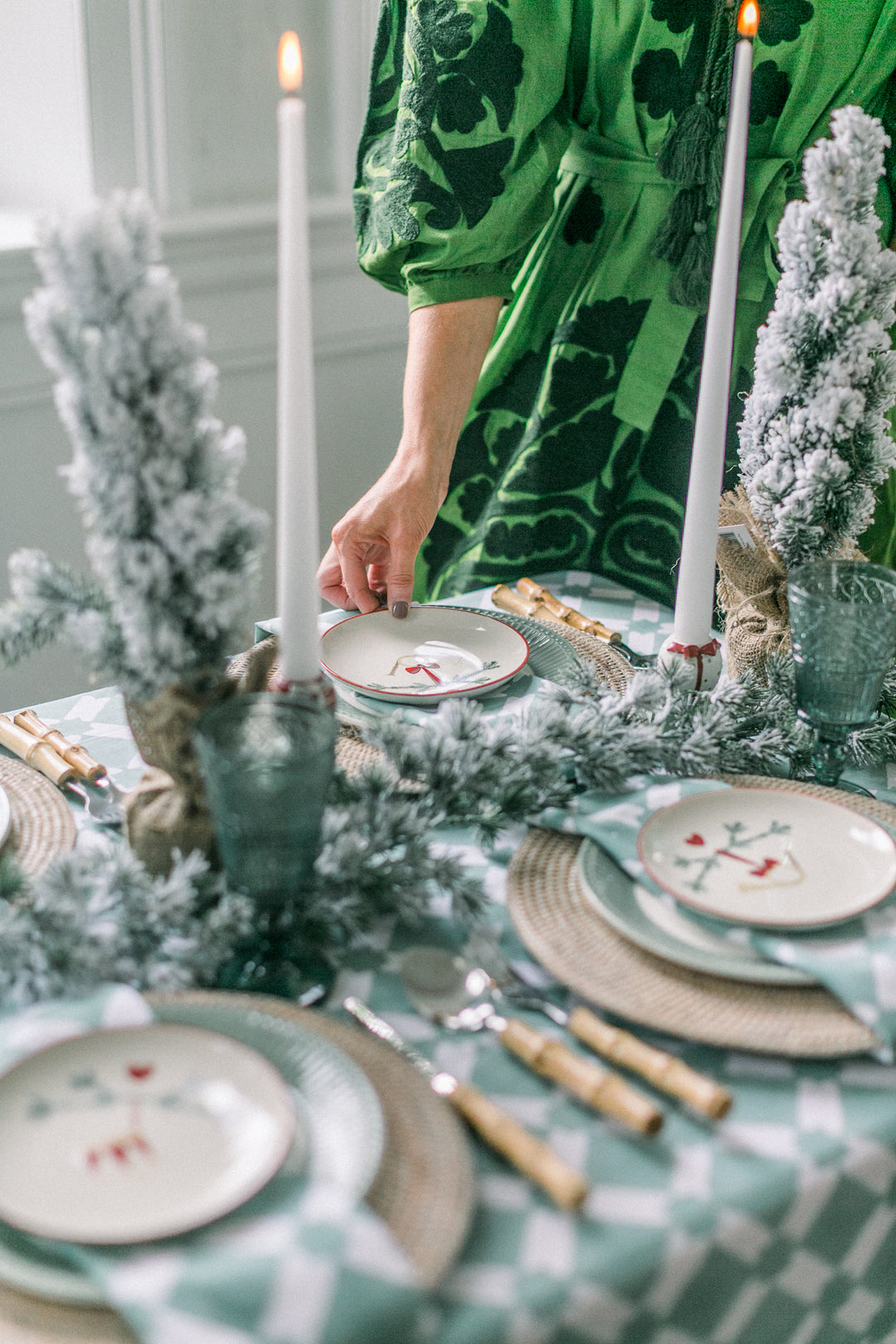 Adeline Seagreen Tablecloth