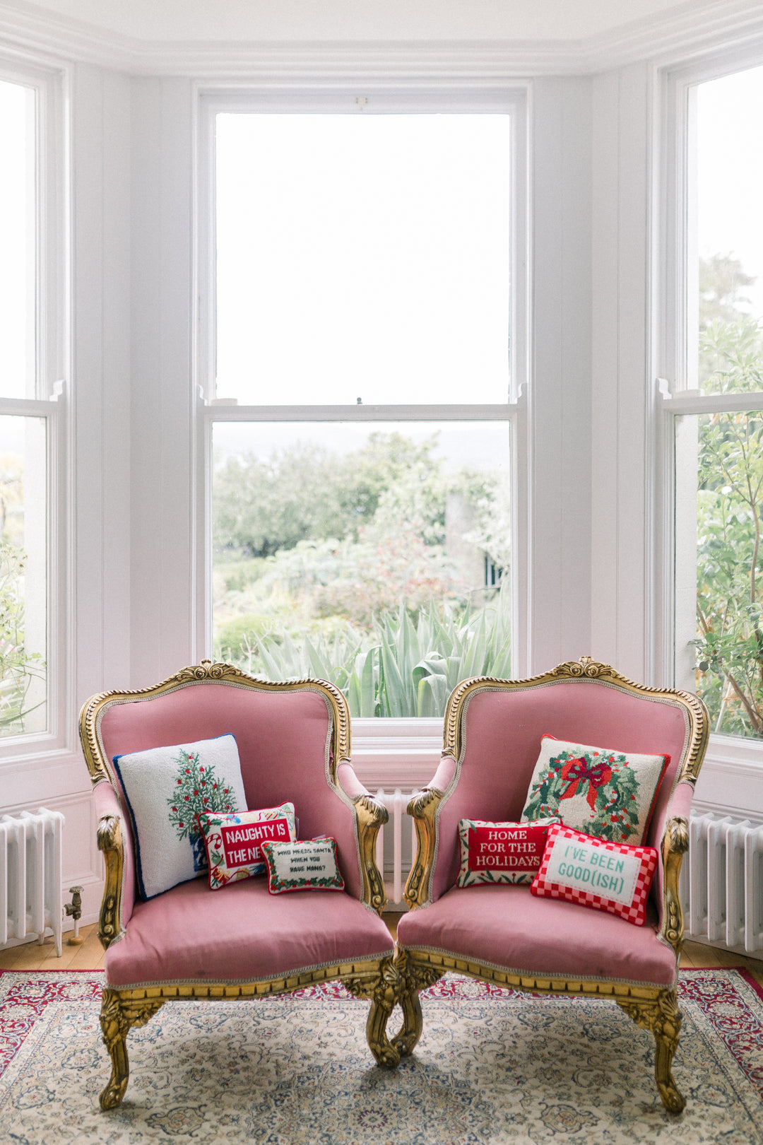 Chinoiserie Tree Hook Pillow