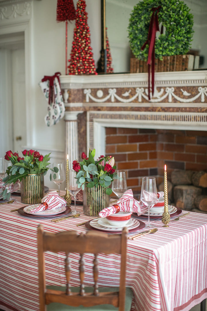 Elsie Red Tablecloth