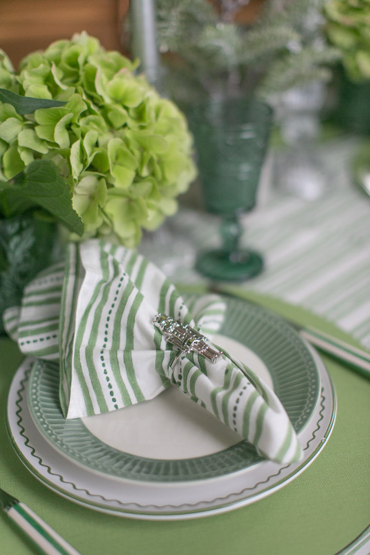 Elsie Green Round Tablecloth-Tablecloths-LNH Edit