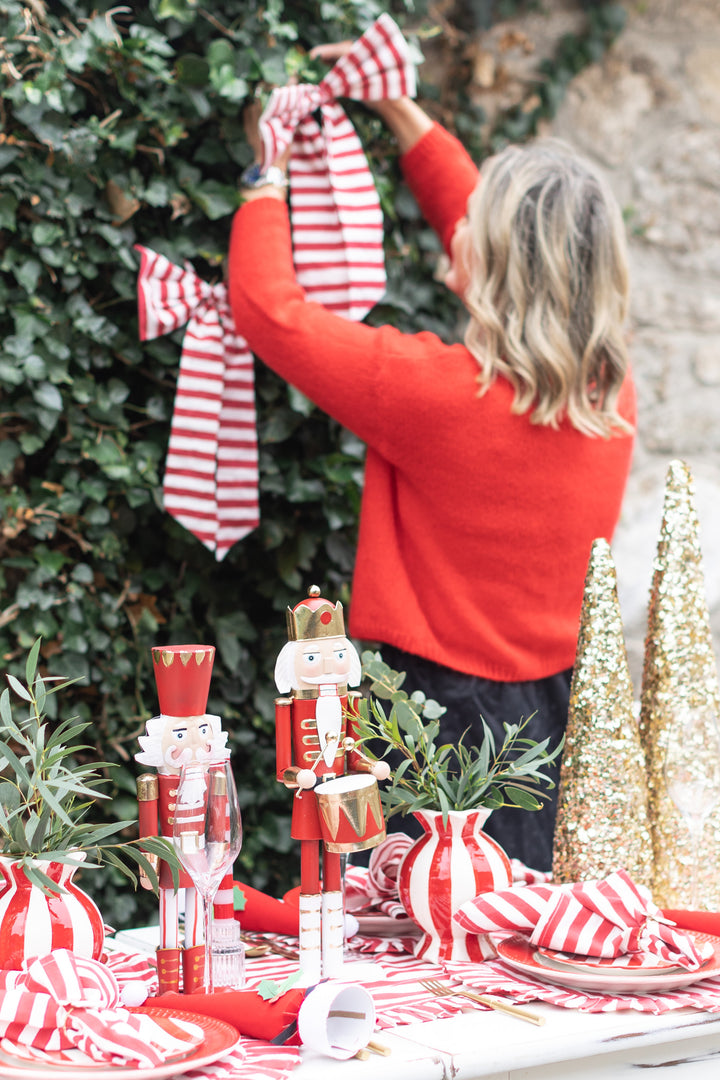 Gold Sequin Cone Tree – 2 Sizes, Sold Individually