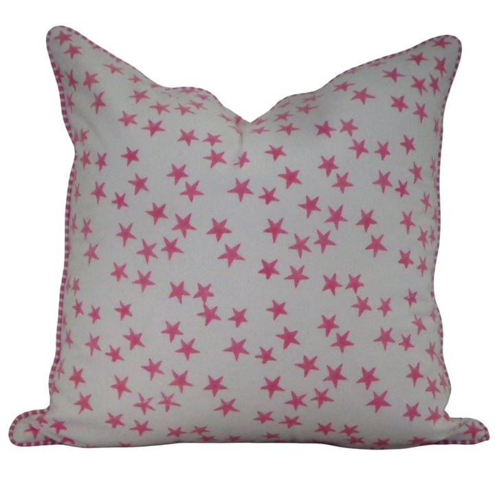 Star Pink Cushion Cover