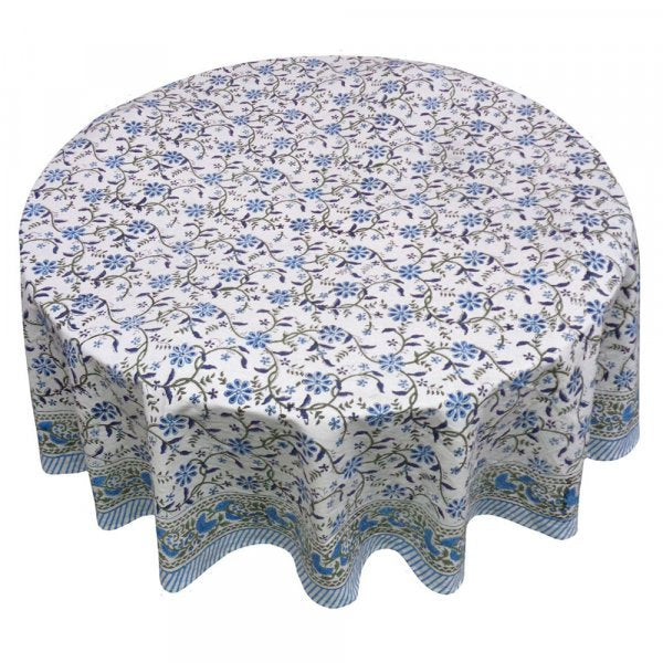 Olivia Round Tablecloth-Tablecloths-LNH Edit