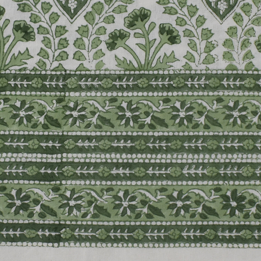 Trellis Green Rectangular Tablecloth