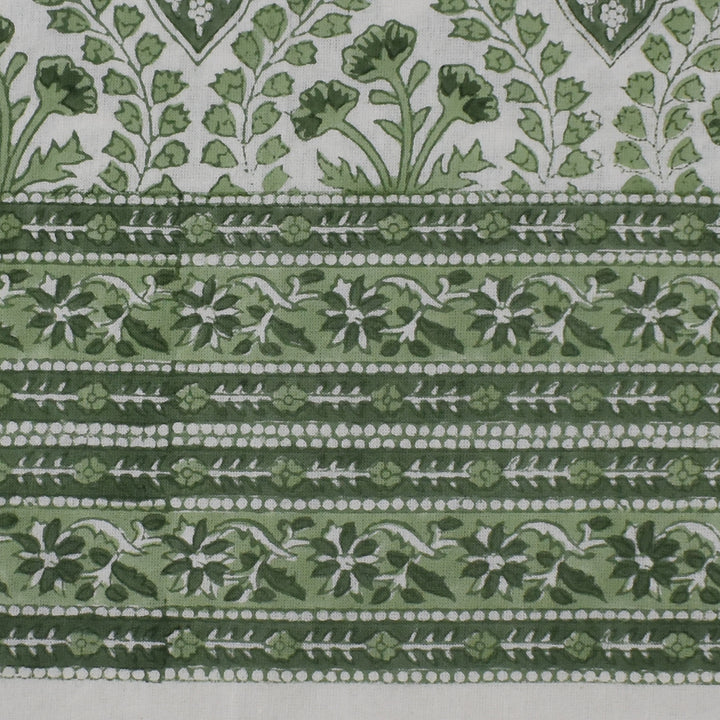 Trellis Green Rectangular Tablecloth