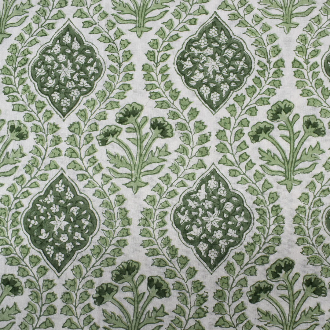 Trellis Green Rectangular Tablecloth