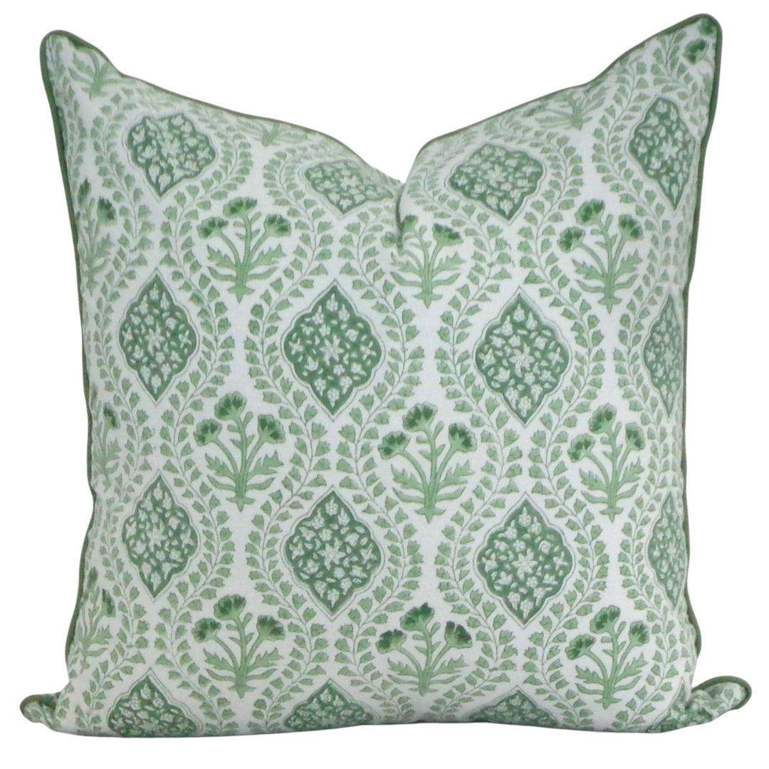 Trellis Green Cushion Cover
