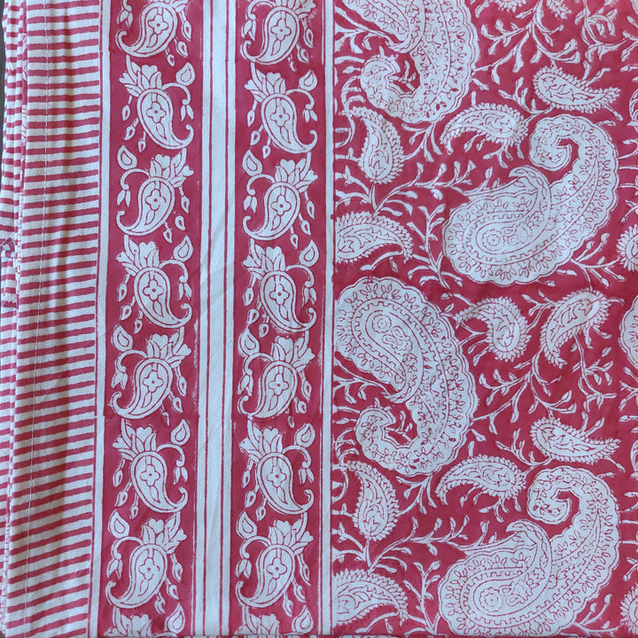 Ella Red  Rectangular Tablecloth-Tablecloths-LNH Edit