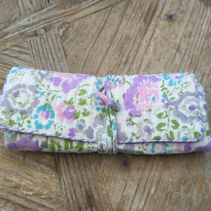 Lolly Quilted Jewelry Bag-Wash Bags-LNH Edit