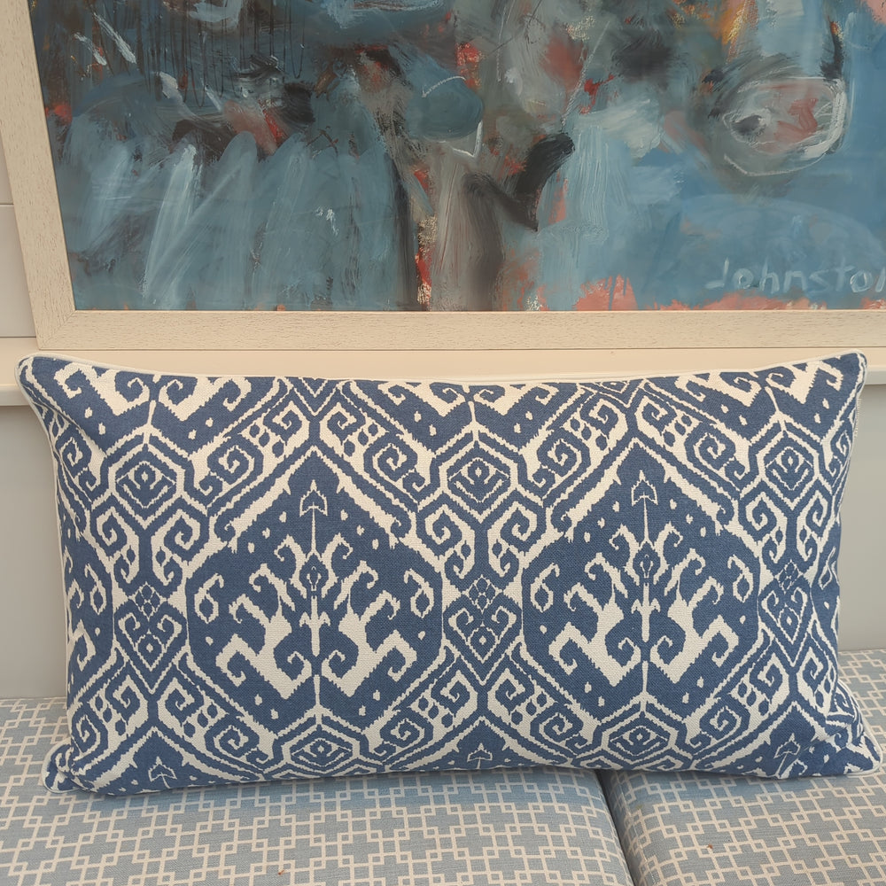 XL ikat Pillow with Filling (Copy)-Cushions-LNH Edit