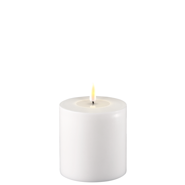 White LED Candle 10 x 10 cm-LED Candles-LNH Edit