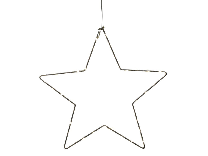 Large Light Up Star, 34 cm-Seasonal Decorations-LNH Edit