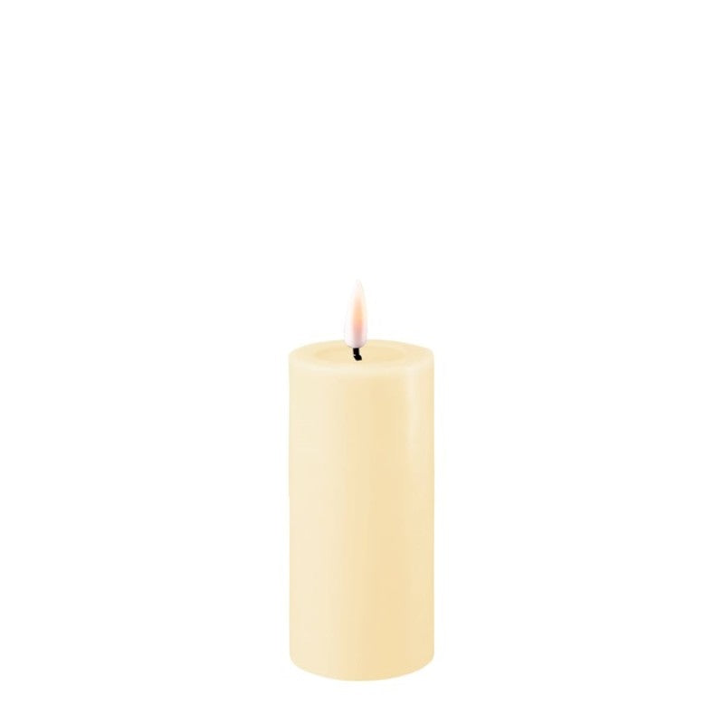 Cream LED Candle 5x 10 cm, Sold Individually-LED Candles-LNH Edit