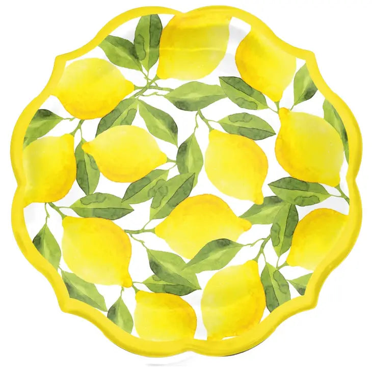 Lemons Dessert Paper Plate-Paper Plates-LNH Edit