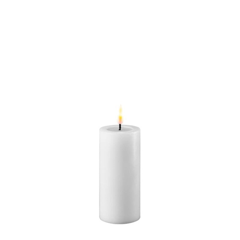 White LED Candle 5x 10 cm, Sold Individually-LED Candles-LNH Edit